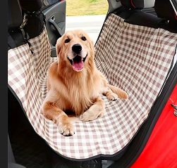 Bolsa colgante diseño cuadriculado