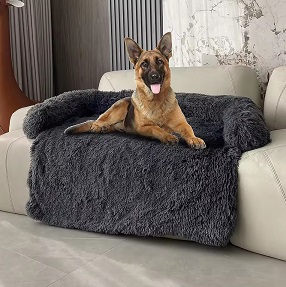 Cama de felpa para sofá